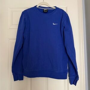 Nike Men's Royal Blue Crewneck Sweater